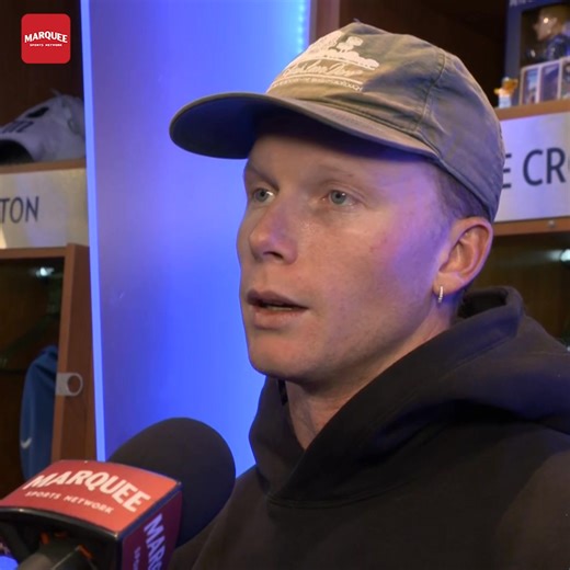 “I’m no use really out there if I’m not moving the way I should be … It was a good stinger for sure.” PCA discusses leaving Saturday’s game. | Marquee Sports Network