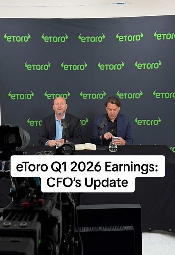 eToro’s Q1 2026 results are out. The numbers speak for themselves. In Q1 2026, we delivered: ✅ 4.02 million funded accounts, up 12% YoY ✅ Net contribution of $258 million, up 19% YoY ✅ AUA reached $18.7 Billion dollars, up 19% YOY ✅ Adjusted EBITDA of $109 million, up 35% YoY Watch our CFO, Meron Shani, break down the financial takeaways! #etoro #earnings