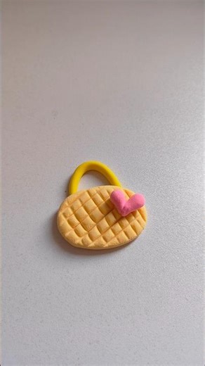 How to make bag using clay #clayvideos