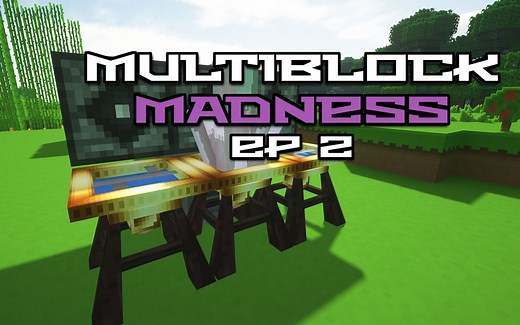 Multiblock【Ep2 辉耀水晶自动化】我的世界多块疯狂多模组生存实况