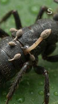 The Deadly Zombie Fungus Of Amazon! #biology #facts #amazon #science #amazingfacts #zombie #strange