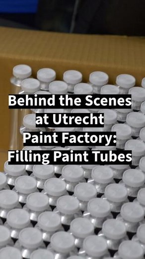 Watch how the paint gets put in tubes and labeled in this behind the scenes look at Utrecht paint factory! 🎨 Handcrafted in Brooklyn, NY since 1949! 🗽 #behindthescenes #paintfactory #artsupplies #howitsmade #utrechtpaint #madeintheusa #americanmade #asmr #satisfying | Blick Art Materials