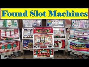 SLOT MACHINES I Bought An Abandoned Storage Unit Locker / Opening Mystery Boxes Storage Wars Auction