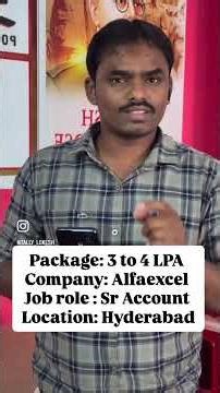 Senior Accountant (U.S GAAP) JOBS in HYDERABAD / Hurry Up | Vacancies 5