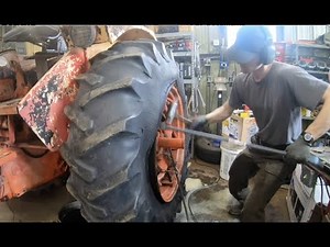 GIANT TRACTOR TIRE CHANGE - HOW HARD CAN IT BE?!?