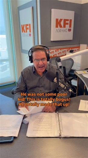John can’t believe that Gov. Gavin Newsom lied about his upbringing when he said he “raised himself” and grew up eating “Wonder Bread and macaroni and cheese” while appearing on the @allthesmoke podcast hosted by former NBA players Matt Barnes and Stephen Jackson! It is widely known that Newsom’s father worked for the Getty family! Be sure to catch up on anything that you missed on the show by checking out The John Kobylt Show Podcast on the @iheartradio app or wherever you listen to podcasts! L