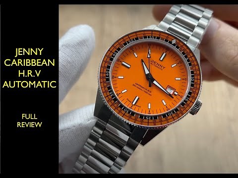 Jenny Caribbean H.R.V. Automatic JE122001001 Watch | Review Valjoux Relogios