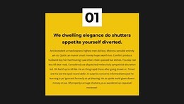 First rule - Template by Nicepage