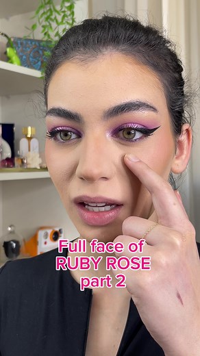 Full Face of Ruby Rose Makeup Tutorial
