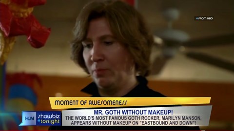 Marilyn Manson appears without makeup (2013)