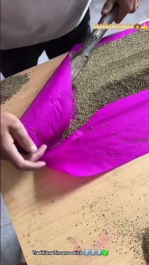 Traditional incense stick making by craftsmanship 💥⚡️💥