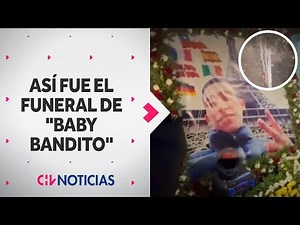 Con disparos y fuegos artificiales: Así fue el funeral de alto riesgo de “Baby Bandito”