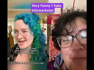 Stupid telemarketer funny prank call 📱￼