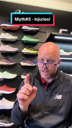 Welcome back to Shoe Mythbusters! Myth #5 - Injuries! Shoes are the biggest cause right?? #shoemyths #shoeretailmyths #buysmart #runners #walkers #runnerscommunity #runfitfamily #shoplocal