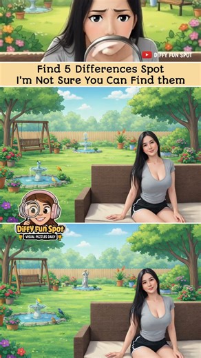 Find 5 Differences | Spot the Hidden