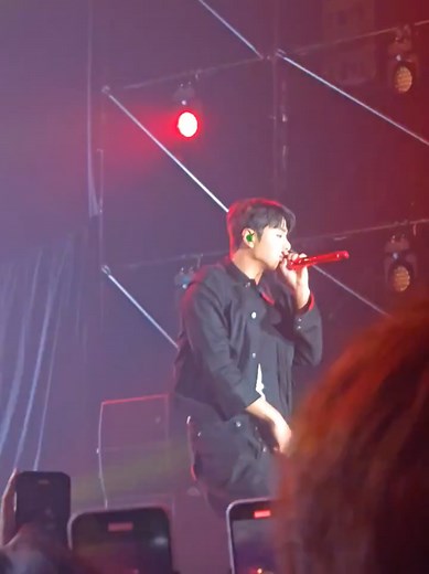 Junhoe's Rhythm Ta Performance at Kfinity Music Festival