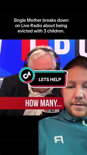 Single Mother breaks down on Live Radio about being evicted with 3 children. This isn’t on! #NickFerrari #BrokenBritain #Evicted #Debates #Fyp