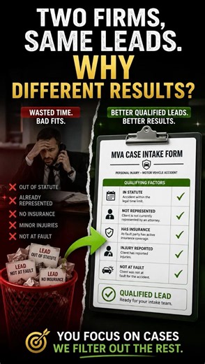 Two firms, same leads. WHY different results?