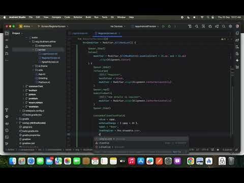 ✈️ Flight Booking App | Part 3 | Register Screen with Jetpack Compose Multiplatform