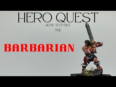 Episode 1: How to Paint the Barbarian from Hero Quest #HeroQuest