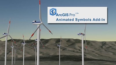 Animated Symbology: Animate Windmills, Pointing Arrows, Pulses, and more in ArcGIS Pro