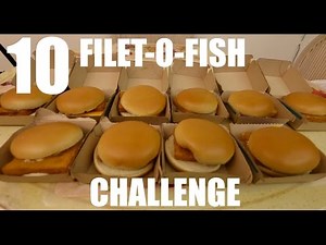10 FILET-O-FISH CHALLENGE (3900 CALORIES)