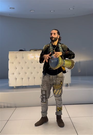 11K views · 1.3K reactions | Sound check on Darbuka with @djmicahg . . . . . . . . #beats #doumbek #darbuka #derbake #drummer #drummers #percussion @percussion_instruments @darbukaworld #bellydance #bellydancing #bellydancer #bellydancers #drums #partys #party #bellydancelife #music #musicians #musician #musicislife #rythme #handdrum #handdrums #fatherhood #father #blessed #percussion #drumming #drumminglife #longhairmen #vest #blacksuit | Marc El Khoury | Facebook