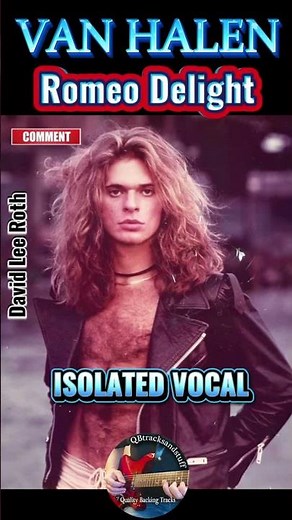 🎤80s VAN HALEN: Romeo Delight *ISOLATED VOCAL*🔥