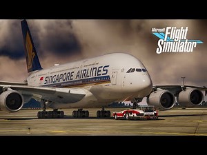 Full Flight: Singapore - Frankfurt | Singapore Airlines A380 | MSFS 2020 | FBW A380