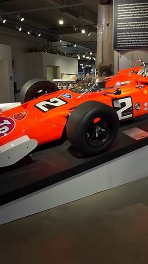 MARIO ANDRETTI 1969 INDY 500 LOTUS STP RACE CAR