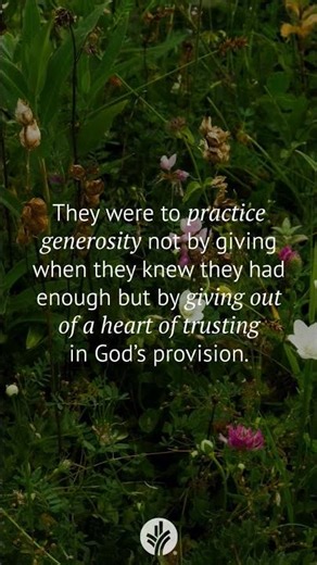 What is True Generosity? #jesus
