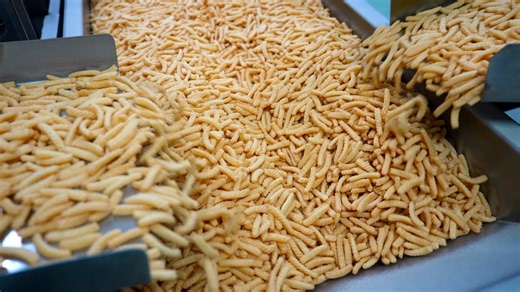 1.7K views · 25 reactions | The mass production process of the world's first shrimp snack, made since 1964 | Food Processing | Facebook