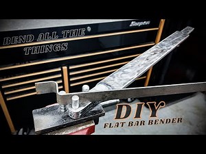 DIY Flat Bar and Rod Bender