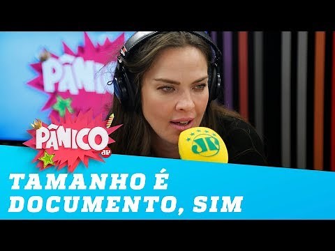 Sincera, Leticia Birkheuer dispara: "tamanho é documento, sim"