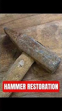 Rusty Hammer Restoration! You Won't Believe It's The Same Hammer...