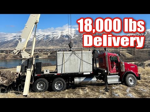 Installing A 1500 Gallon Septic Tank