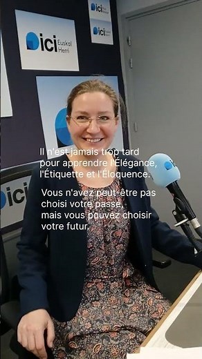 Il n'est jamais trop tard pour apprendre l'ÉLÉGANCE, l'ÉTIQUETTE et l'ÉLOQUENCE