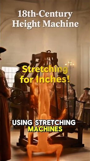 This strange invention tried to make people taller 😳