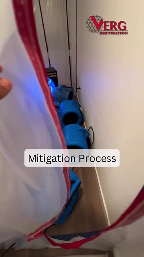 Watch us go through our mitigation process! This is how WE do things. Need mitigation or remidiation? Contact Verg Restoration at 360-818-4744 or www.VergRestoration.com . . . #water #waterdamage #emergency #firedamage #mitigation #leak #lol #mold #audio #fire #restoration