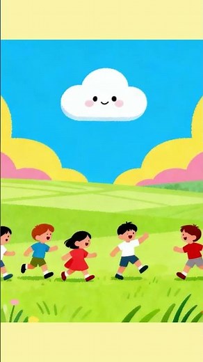 The Kind Cloud Who Painted Rainbows 🌈 | Short Moral Story for Kids | SparklePlay Kids