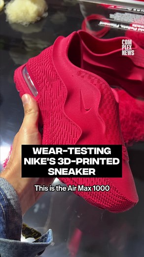 Day in the life at #complexcon wearing the Nike Air Max 1000 👀