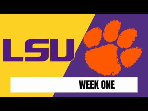 #9 LSU vs #4 Clemson Highlights Week 1 2025 College Football Highlights