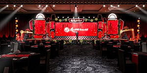 Christmas Stage Design Ballroom - Resort World - AntoniM 3D Event Designer | Exhibition | Stage | Booth | Remote & Project-based