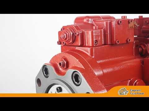 Kawasaki K5V series swashplate axial piston variable pump K5V140DTP1FTR-9N02-1