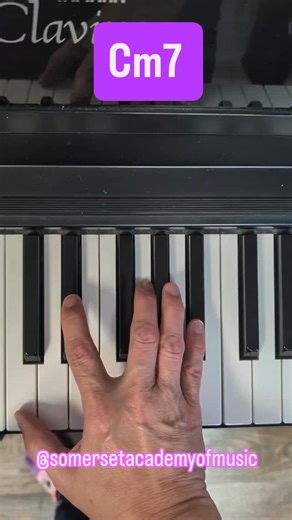 C Minor 7th Chord inversions #pianotutorial #pianochords | Somerset Academy of Music | Facebook