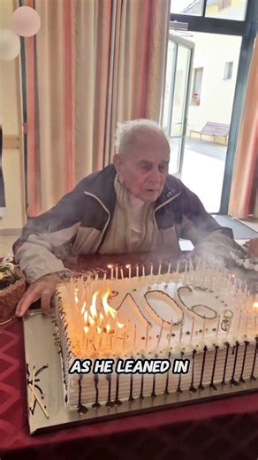 He Turned 106 Today… But One Candle Refused to Go Out