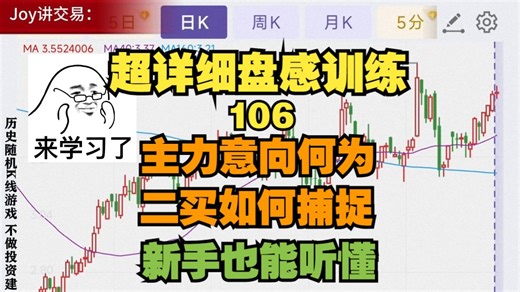 牛市启动初期，周线震仓洗盘《千盘试炼106》