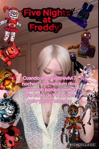 Sobrevivi 7 noches en Five Nights at Freddy's
