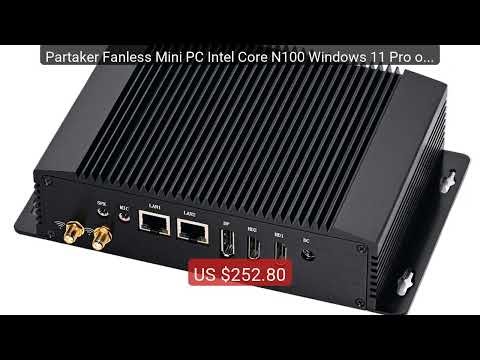 Partaker Fanless Mini PC Intel Core N100 Windows 11 Pro or Linux 2 ... — Top Rated 2026 | Buy Now!