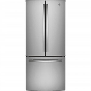 Reviews for GE 20.8 cu ft. French Door Refrigerator in Fingerprint Resistant Stainless Steel, ENERGY STAR | Pg 1 - The Home Depot